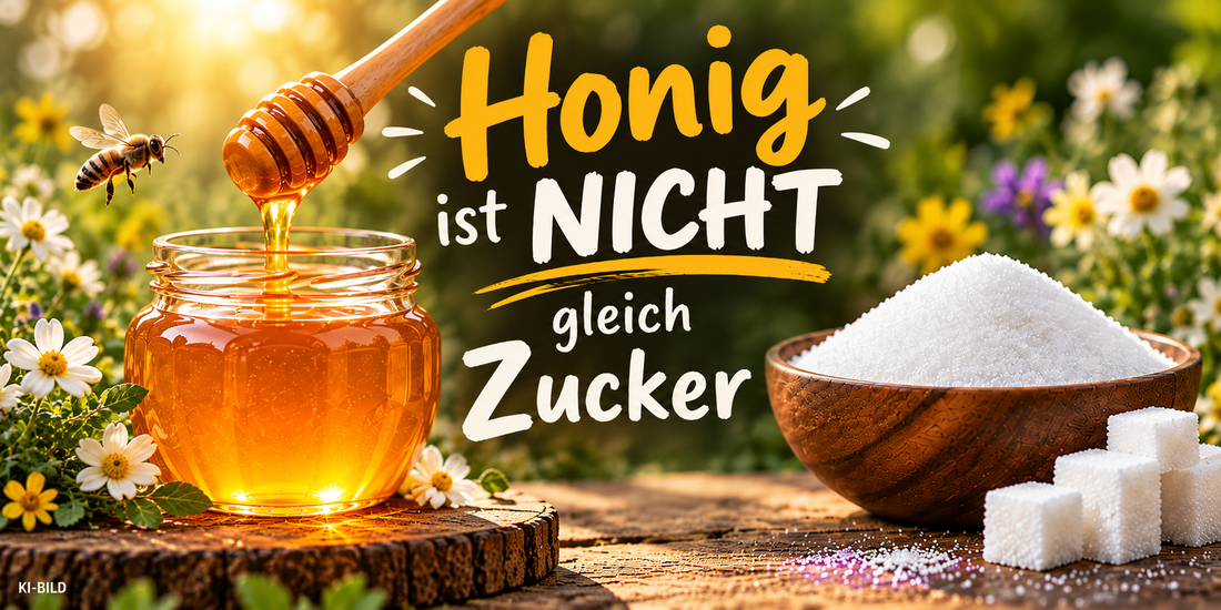Honig ist nicht gleich Zucker