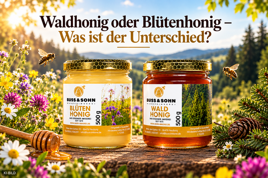 Blütenhonig oder Waldhonig: Was ist eigentlich der Unterschied?