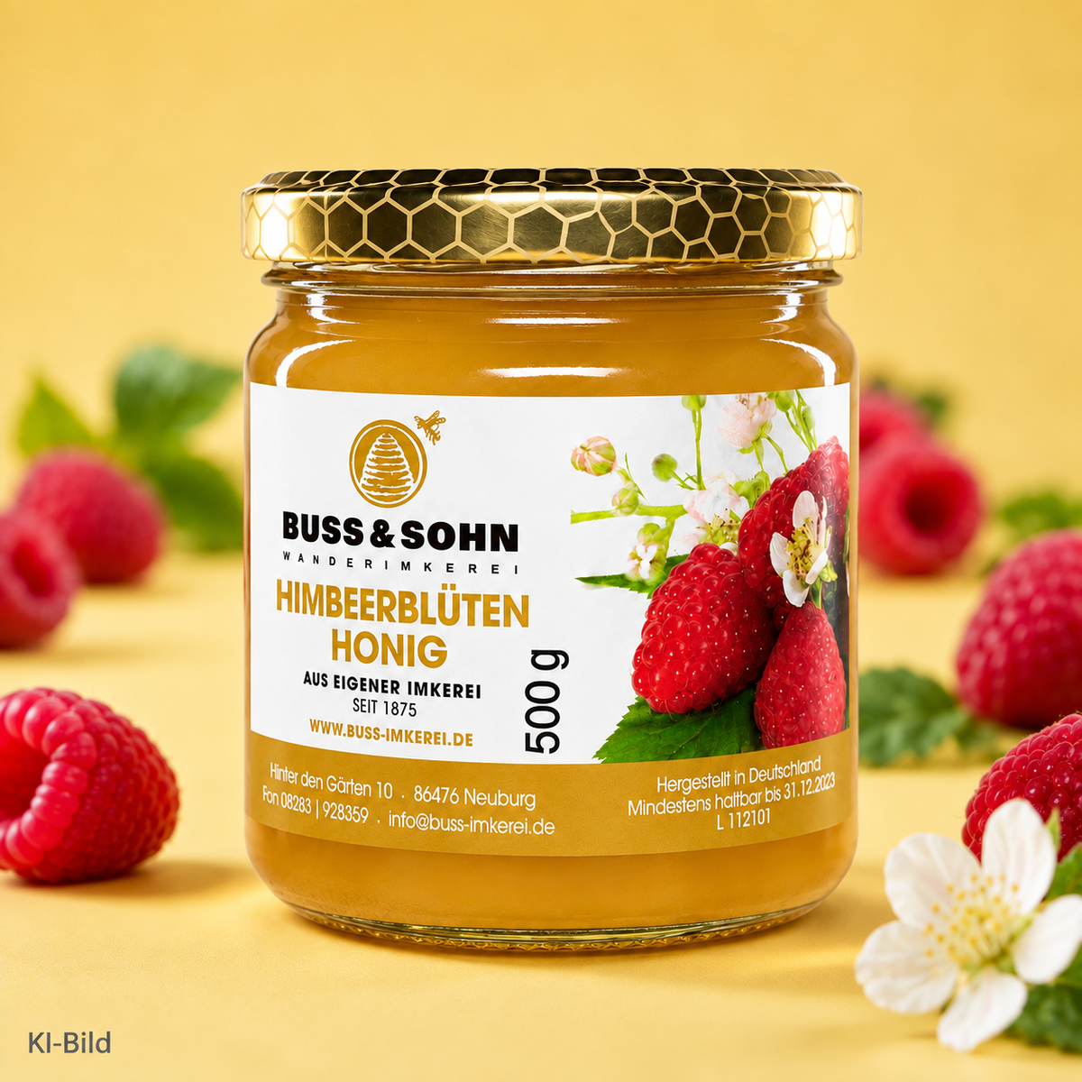 Himbeerblütenhonig 500g