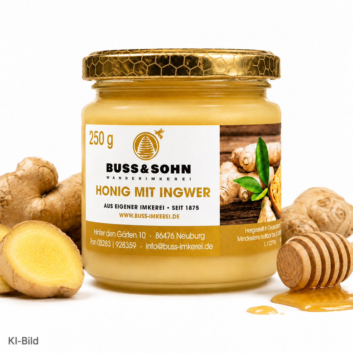 Ingwer im Honig 250g