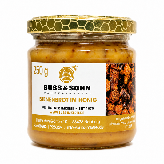 Perga im Honig_Bienenbrot im Honig_Honig gesund