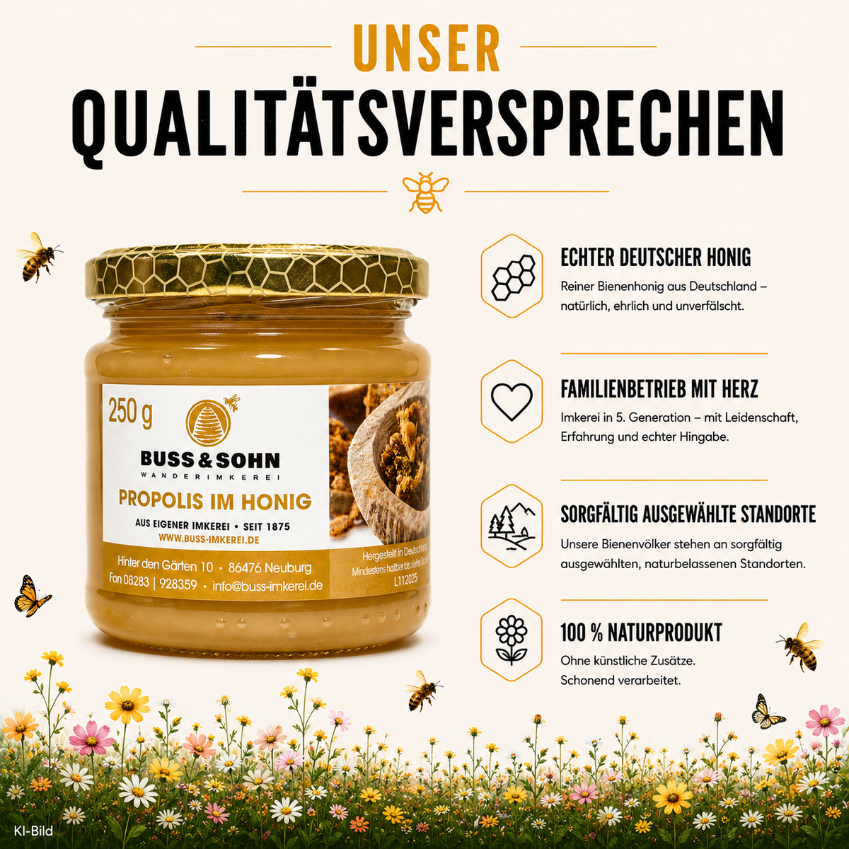 Propolis im Honig