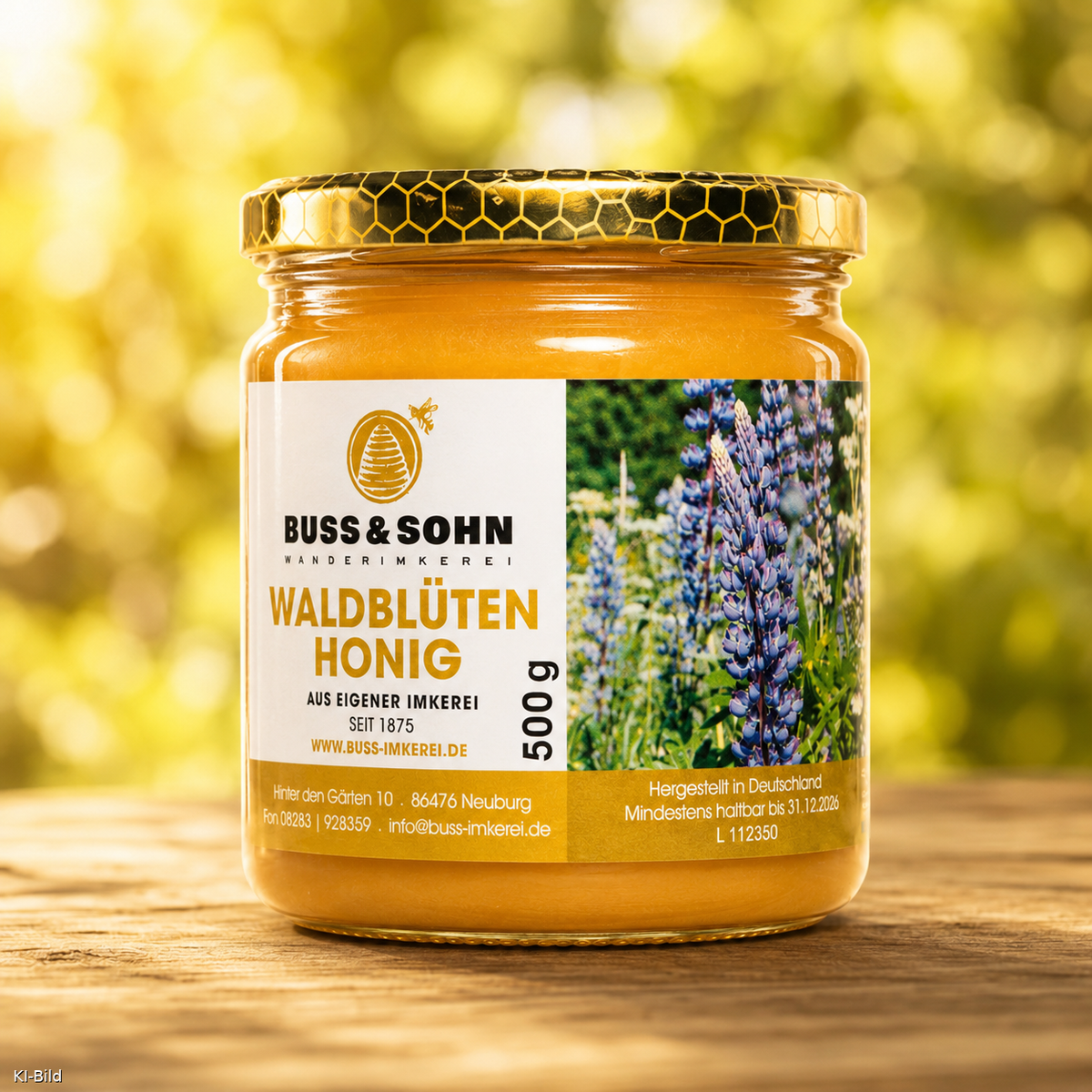 Waldbluetenhonig Rohhonig Honig kaufen vom Imker